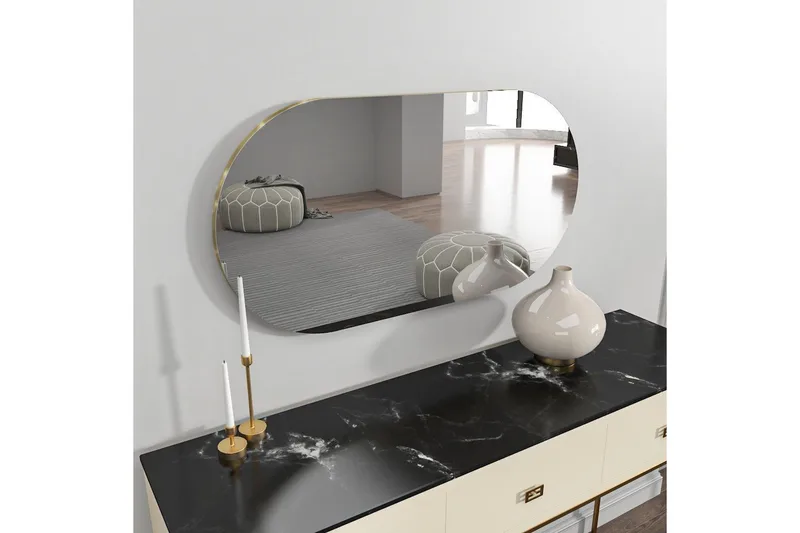 Spejl Erona Transparent / Rany - Transparent / Rany - Boligtilbehør - Spejle - Vægspejl