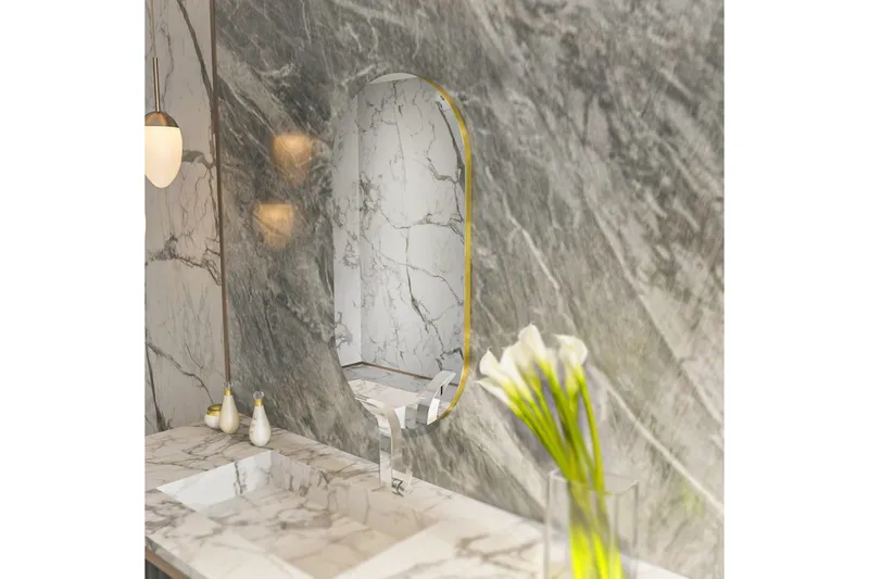 Spejl Erona Transparent / Rany - Transparent / Rany - Boligtilbehør - Spejle - Vægspejl