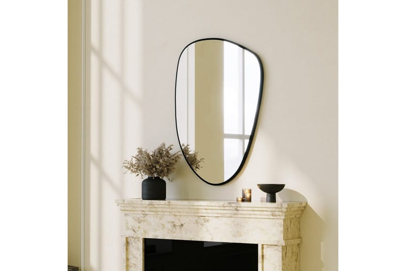 Spejl Inrol Sort - Sort - Boligtilbehør - Spejle - Vægspejl