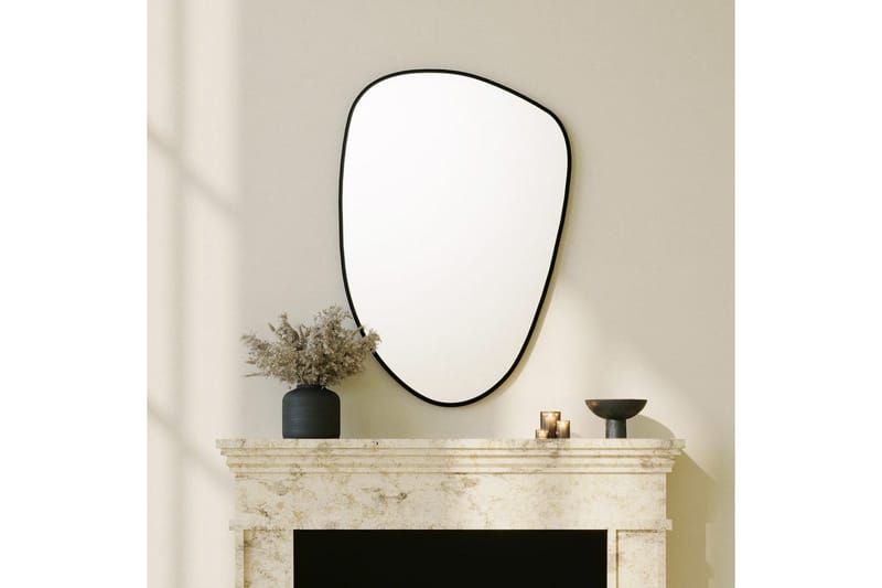Spejl Inrol Sort - Sort - Boligtilbehør - Spejle - Vægspejl