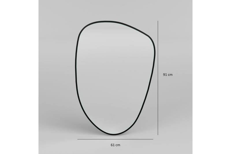 Spejl Inrol Sort - Sort - Boligtilbehør - Spejle - Vægspejl