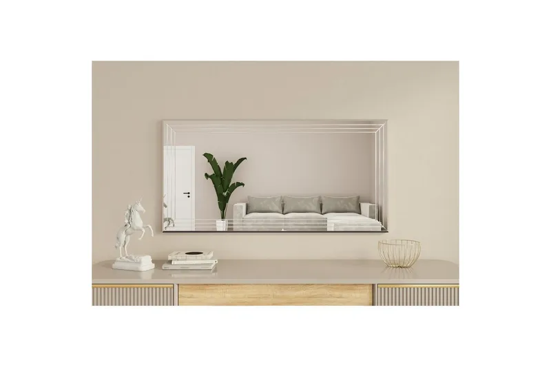 Spejl Jasvinder Hvid - Hvid - Boligtilbehør - Spejle - Vægspejl