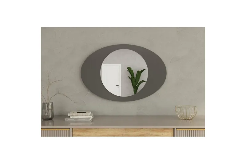 Spejl Masatoshi Antracit - Antracit - Boligtilbehør - Spejle - Vægspejl
