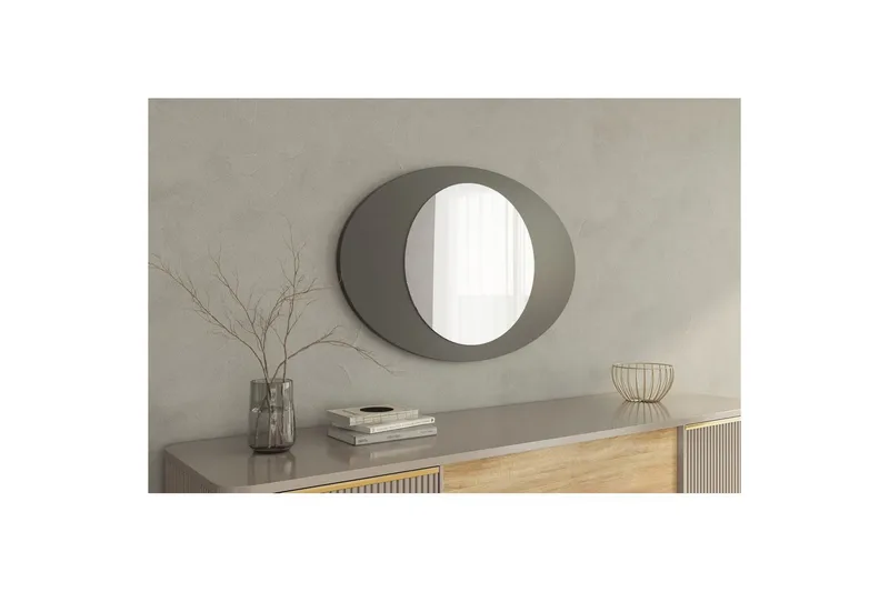 Spejl Masatoshi Antracit - Antracit - Boligtilbehør - Spejle - Vægspejl