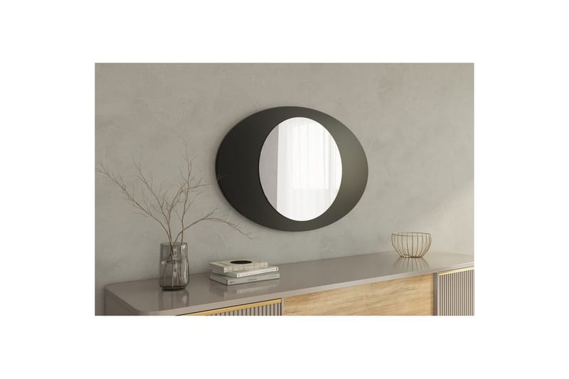 Spejl Masatoshi Sort - Sort - Boligtilbehør - Spejle - Vægspejl