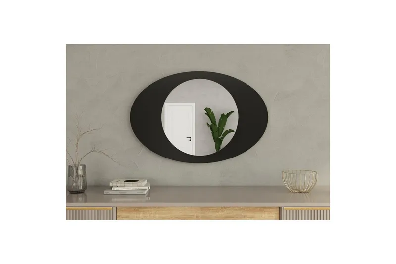 Spejl Masatoshi Sort - Sort - Boligtilbehør - Spejle - Vægspejl