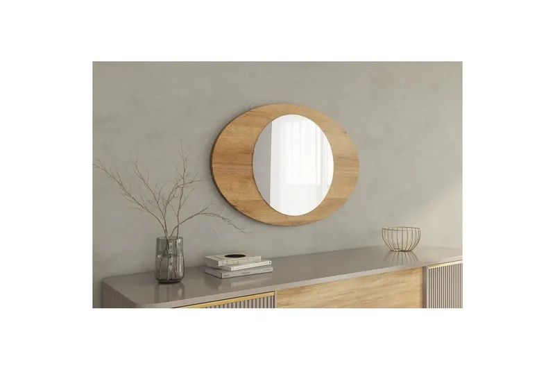 Spejl Masatoshi Sudamal Eg - Sudamal Eg - Boligtilbehør - Spejle - Vægspejl