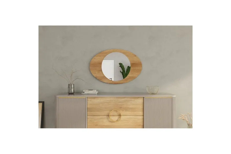 Spejl Masatoshi Sudamal Eg - Sudamal Eg - Boligtilbehør - Spejle - Vægspejl