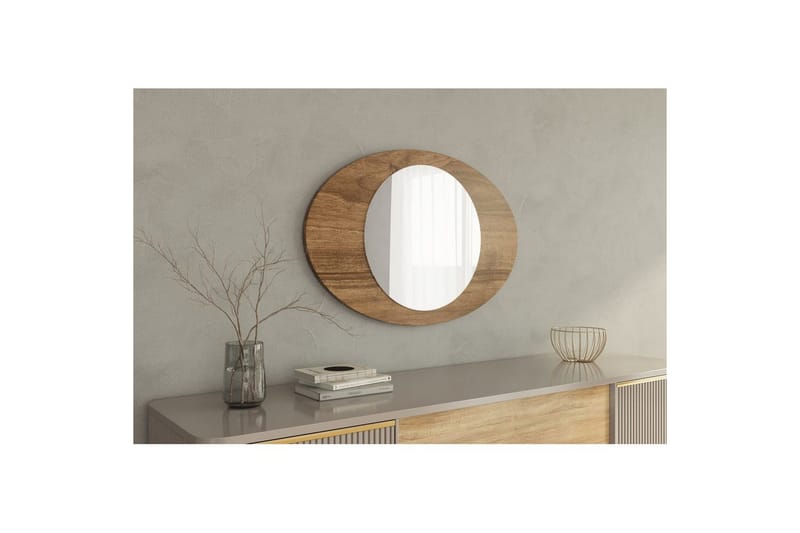 Spejl Masatoshi Valnød - Valnød - Boligtilbehør - Spejle - Vægspejl
