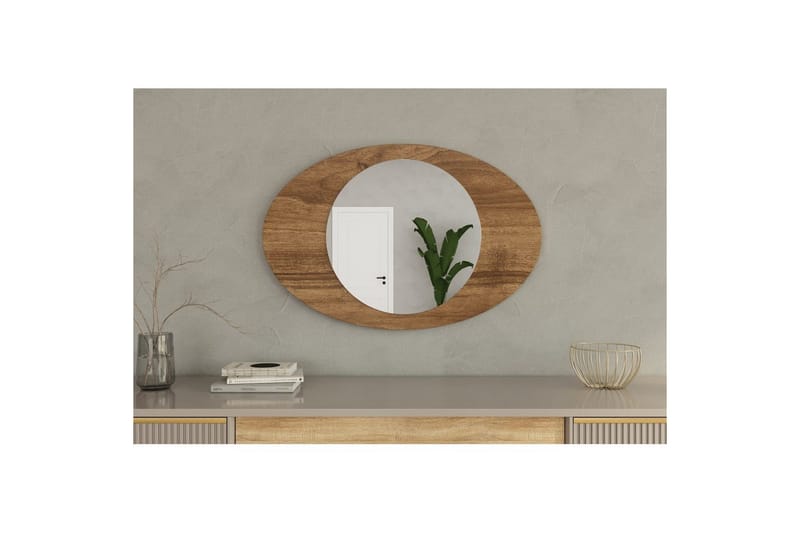 Spejl Masatoshi Valnød - Valnød - Boligtilbehør - Spejle - Vægspejl