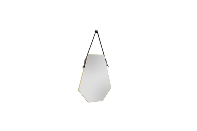 Spejl Mirrors & More Emmi Guld - Guld - Boligtilbehør - Spejle - Vægspejl