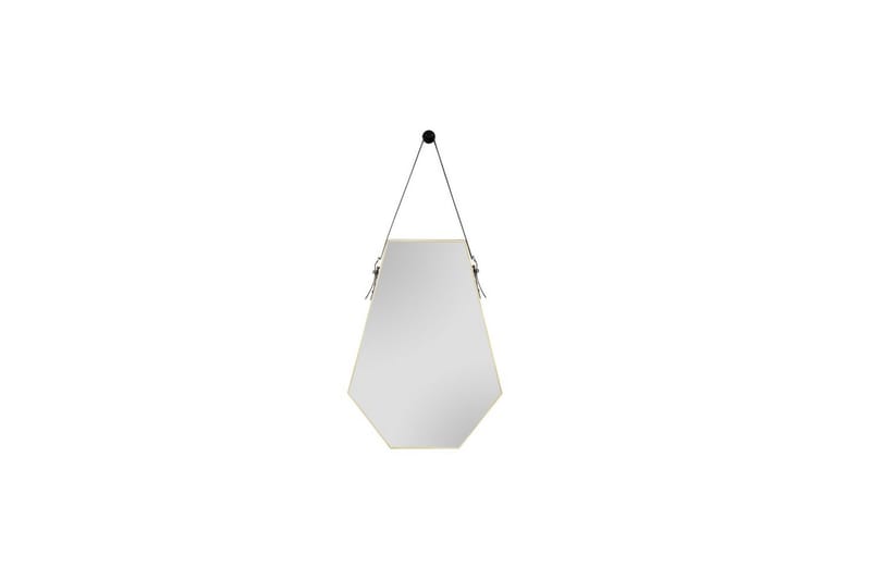 Spejl Mirrors & More Emmi Guld - Guld - Boligtilbehør - Spejle - Vægspejl