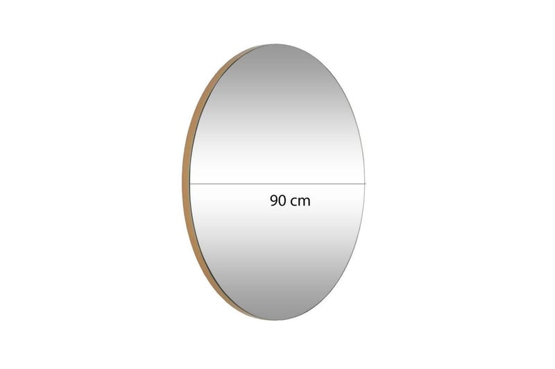 Spejl Rany Rany - Guld - Boligtilbehør - Spejle - Vægspejl