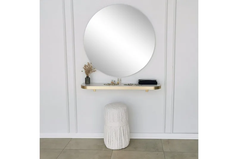 Spejl Rany Rany - Guld - Boligtilbehør - Spejle - Vægspejl