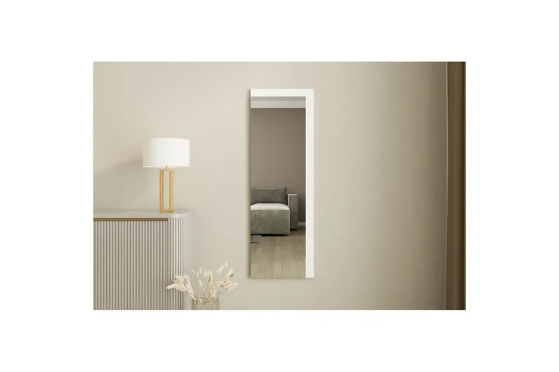 Spejl Sudariya Hvid - Hvid - Boligtilbehør - Spejle - Vægspejl