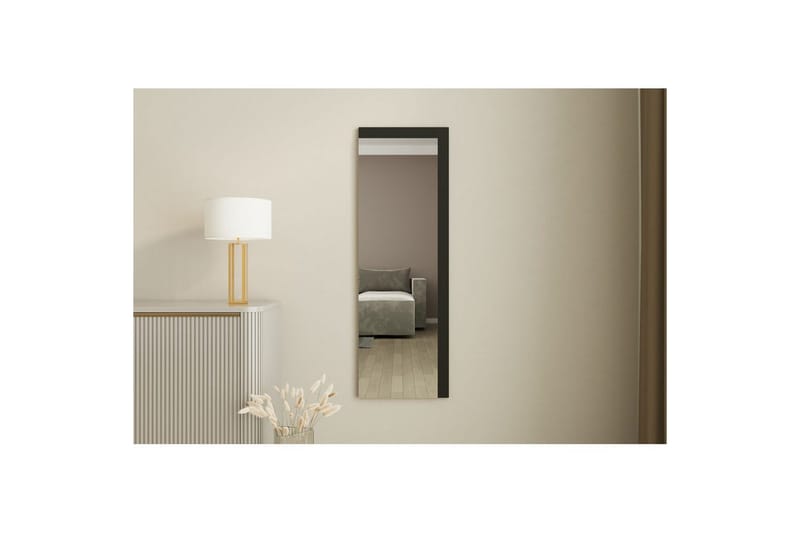 Spejl Sudariya Hvid / Sort - Hvid / Sort - Boligtilbehør - Spejle - Vægspejl