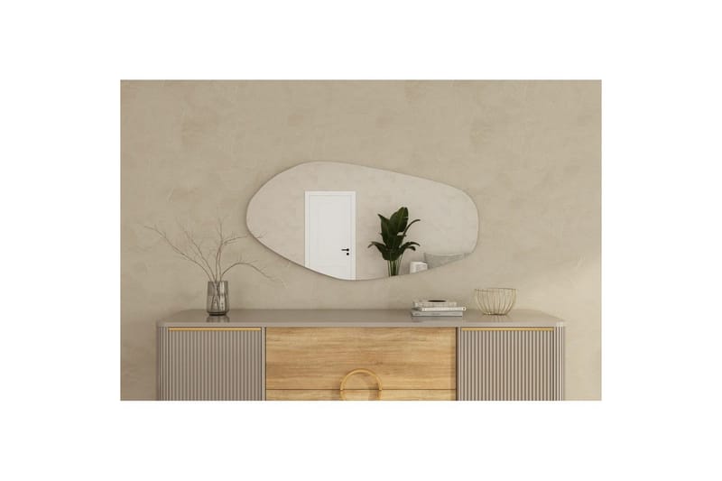 Spejl Ticomanra Black - Sort - Boligtilbehør - Spejle - Vægspejl