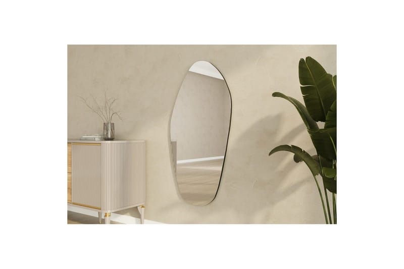 Spejl Ticomanra Black - Sort - Boligtilbehør - Spejle - Vægspejl