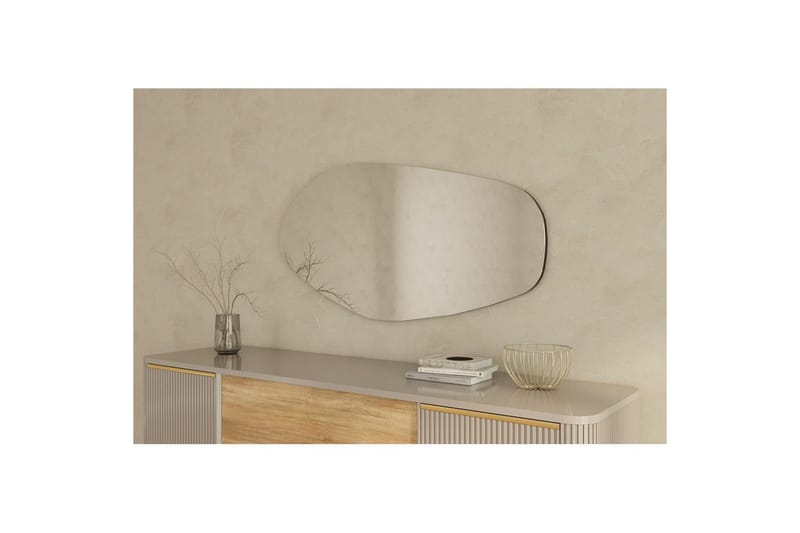 Spejl Ticomanra Black - Sort - Boligtilbehør - Spejle - Vægspejl