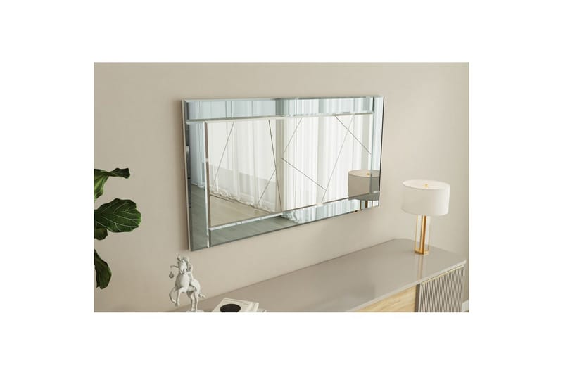 Spejl Virlin Fume / Hvid - Fume / Hvid - Boligtilbehør - Spejle - Vægspejl