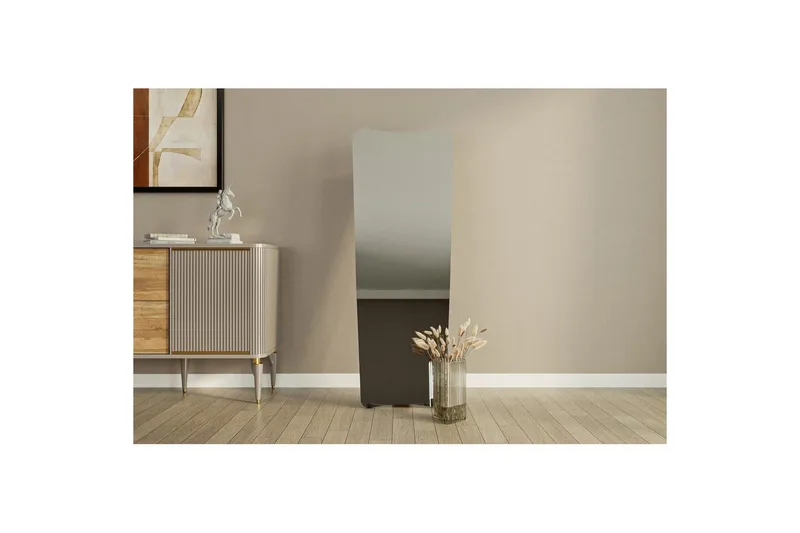 Spejl Vitros sort - Sort - Boligtilbehør - Spejle - Helkropsspejl