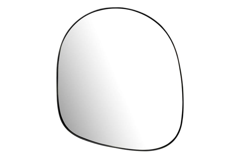 Spejl Wohnling Asymmetrisk metal tyk metalramme oval 60 cm, undefined