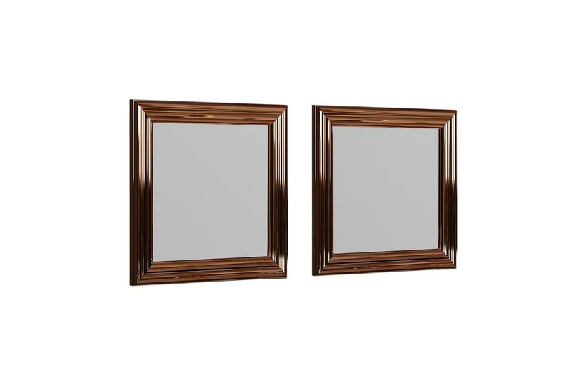 Spejlsæt (2 stykker) Dorougradwyn Bronze, Bronze