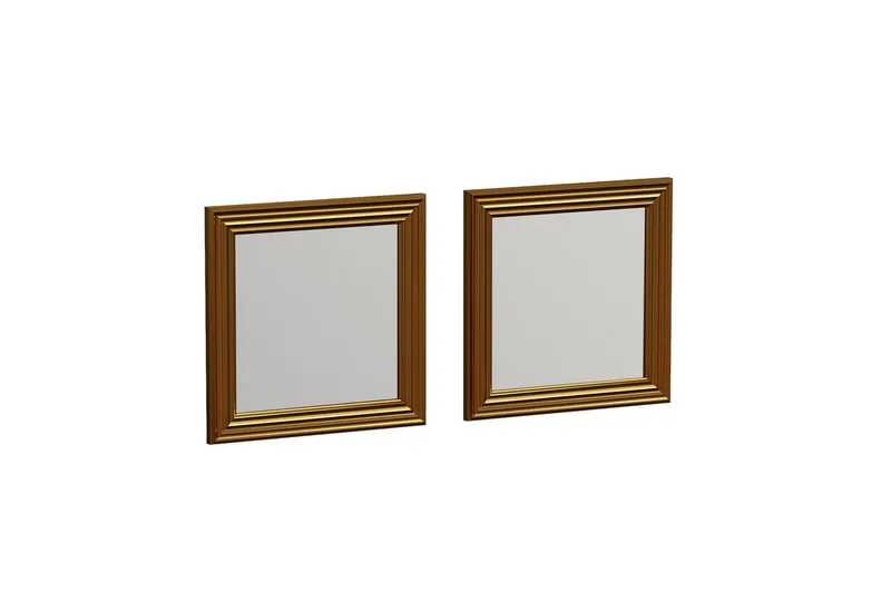 Spejlsæt (2 stykker) Dorougradwyn Rany - Rany - Boligtilbehør - Spejle - Vægspejl