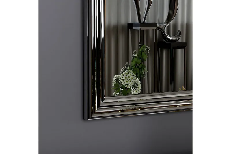 Spejlsæt (2 stykker) Dorougradwyn Sølv - Sølv - Boligtilbehør - Spejle - Vægspejl