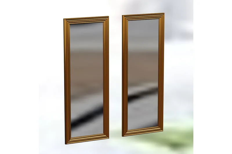 Spejlsæt (2 stykker) Miyoshi Rany - Rany - Boligtilbehør - Spejle - Vægspejl