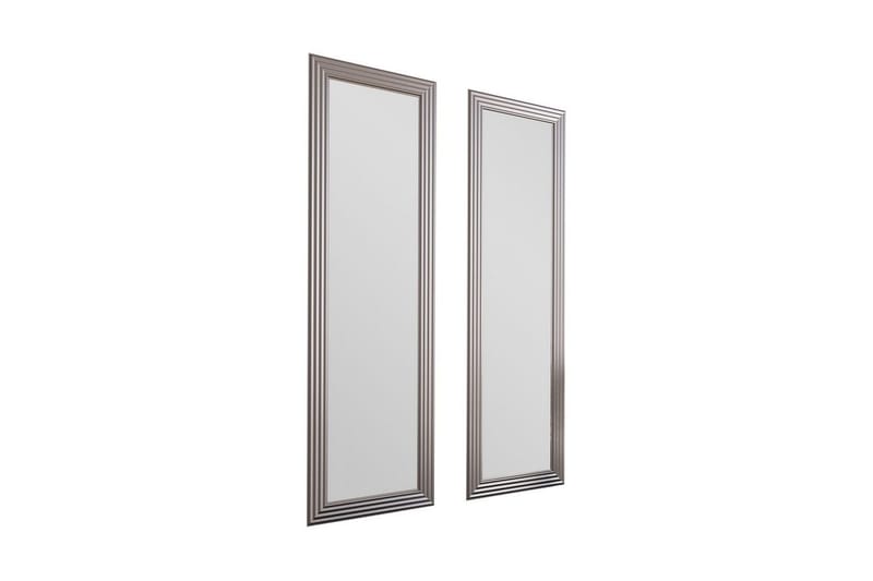 Spejlsæt (2 stykker) Miyoshi Sølv - Sølv - Boligtilbehør - Spejle - Vægspejl
