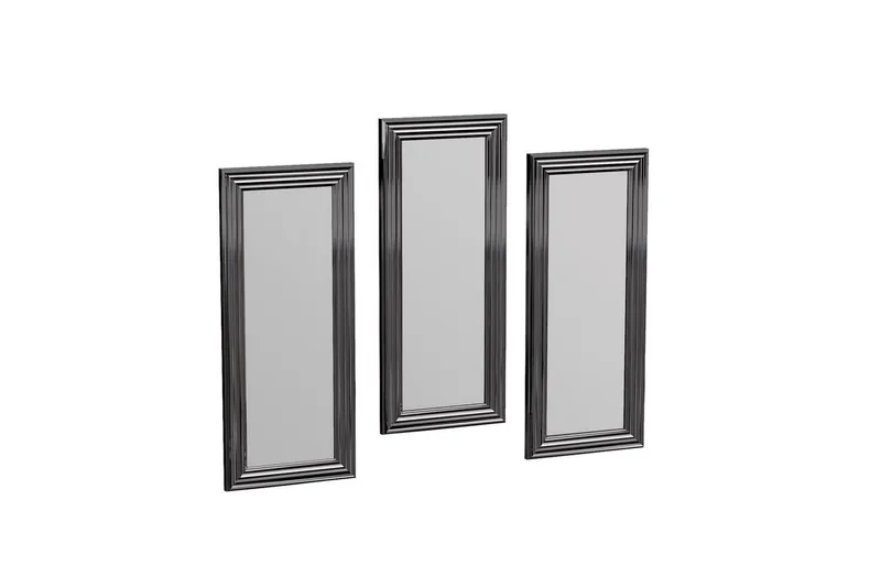 Spejlsæt (3 stykker) Sudavia Sølv, Sølv