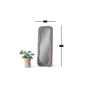 Taharoa Gulvspejl 65 x 170 cm - Taupe - Boligtilbehør - Spejle - Helkropsspejl