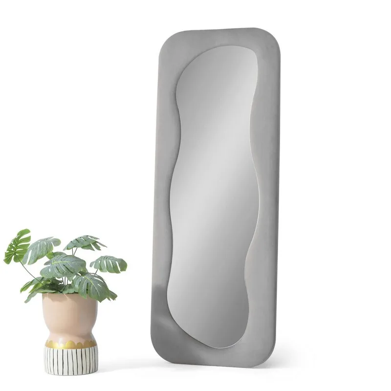 Taharoa Gulvspejl 65 x 170 cm, Taupe