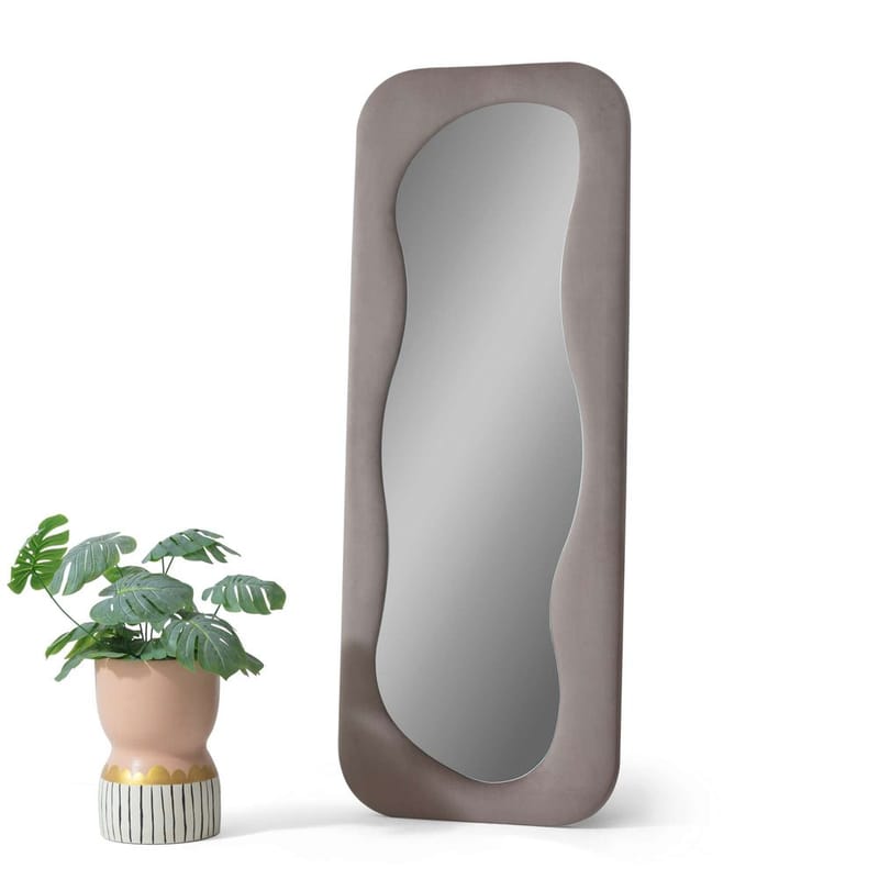 Taharoa Gulvspejl 65 x 170 cm - Taupe - Boligtilbehør - Spejle - Helkropsspejl