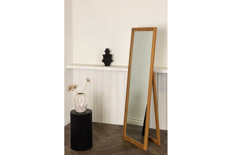 Væghængt spejl Sebring Valnød - Boligtilbehør - Spejle - Vægspejl