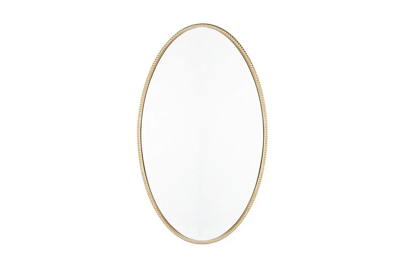Aamya spejl oval 83x57 cm, Guld