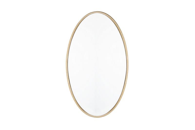 Aamya spejl oval 83x57 cm, Guld