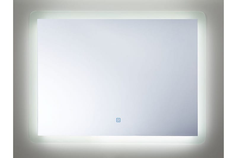 Anthoy Spejl med LED-Belysning - Sølv - Vægspejl - Entréspejl