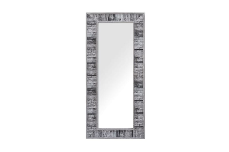 Assiya spejl 50x130 cm - Grå - Vægspejl - Helkropsspejl - Entréspejl