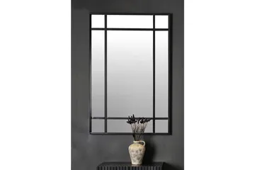 Atzels Spejl 80x120 cm - Sort - Boligtilbehør - Spejle - Vægspejl