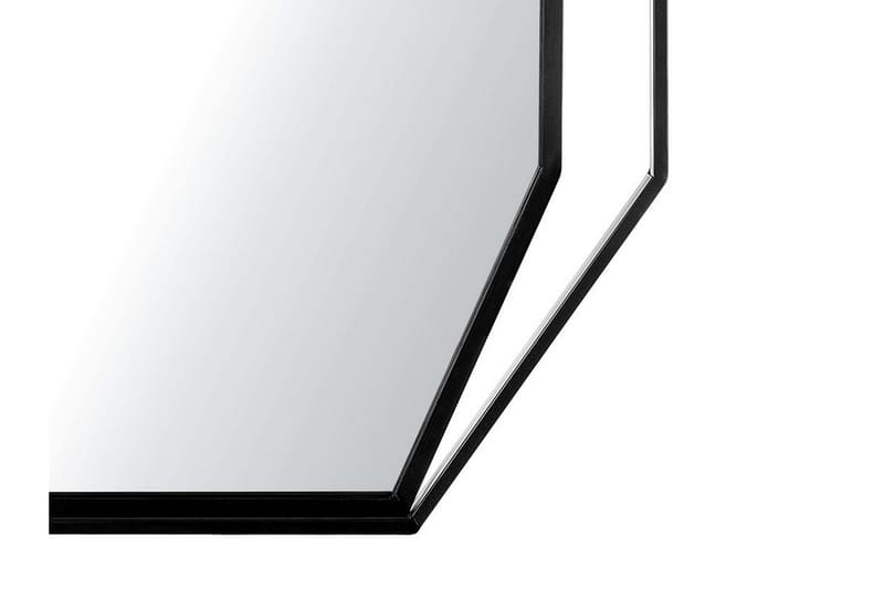 Bagron spejl 80x60 cm - Grå - Vægspejl - Entréspejl