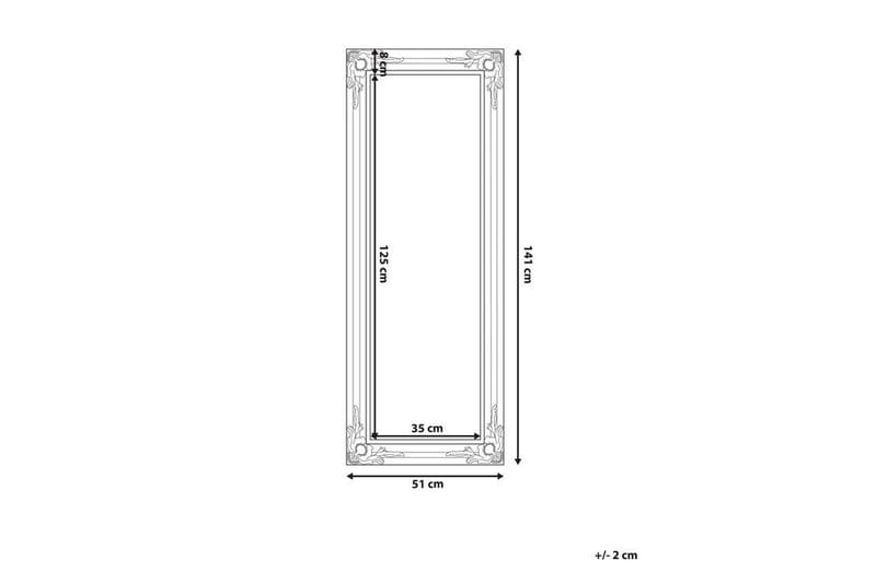 Bellac spejl 51 cm - Sølv - Boligtilbehør - Spejle - Vægspejl
