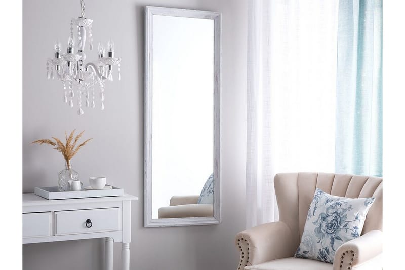 Benon spejl 50 cm, Hvid