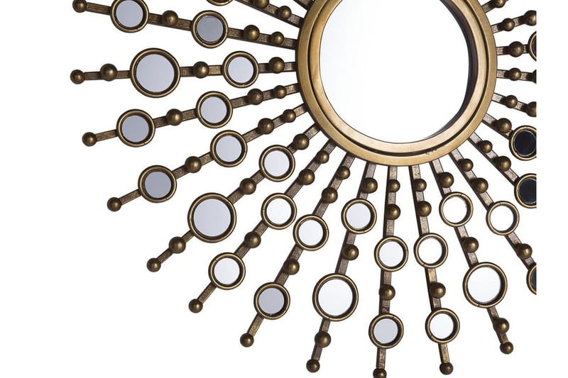 Blois spejl 70 cm - Guld - Boligtilbehør - Spejle - Vægspejl