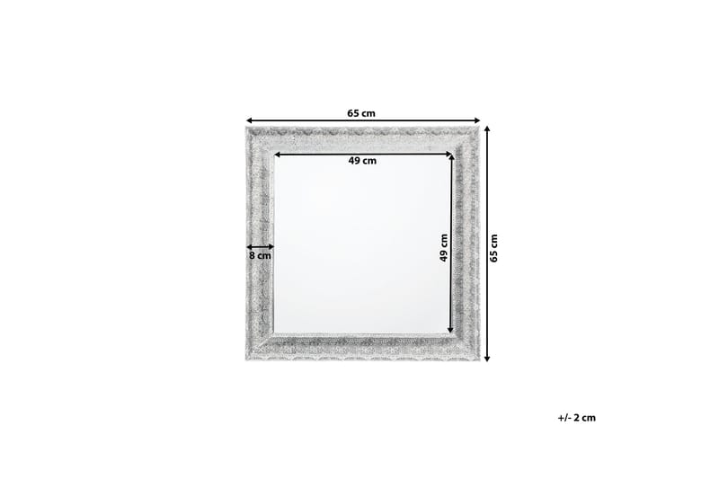 Cavan spejl 65 cm - Sølv - Boligtilbehør - Spejle - Vægspejl