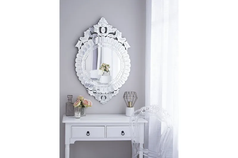 Craon spejl 67 cm - Sølv - Boligtilbehør - Spejle - Vægspejl