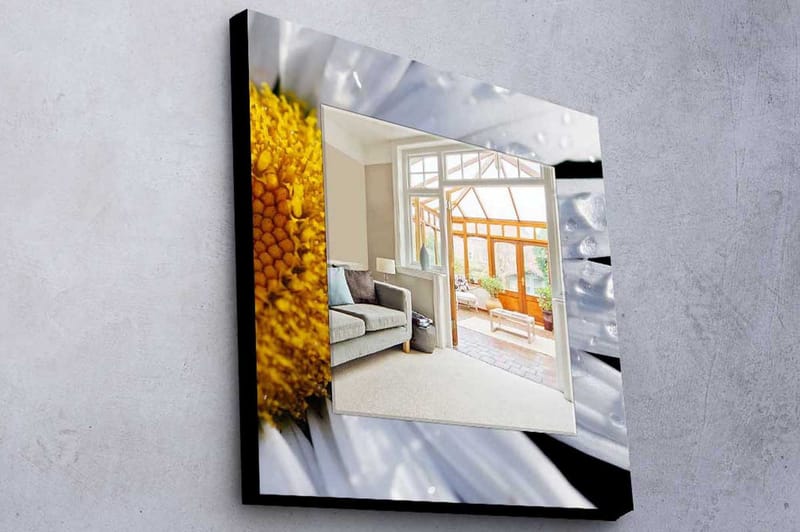 Dekorativt Spejl, Flerfarvet