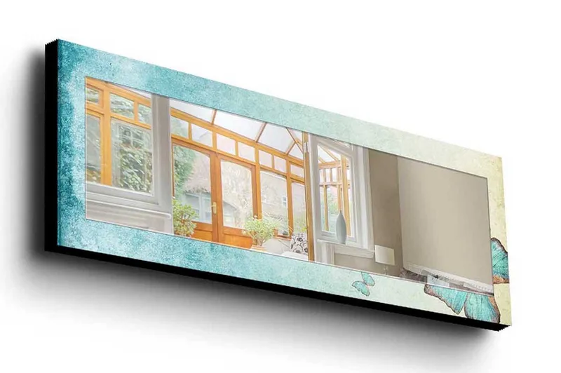 Dekorativt Spejl - Flerfarvet - Boligtilbehør - Spejle - Vægspejl