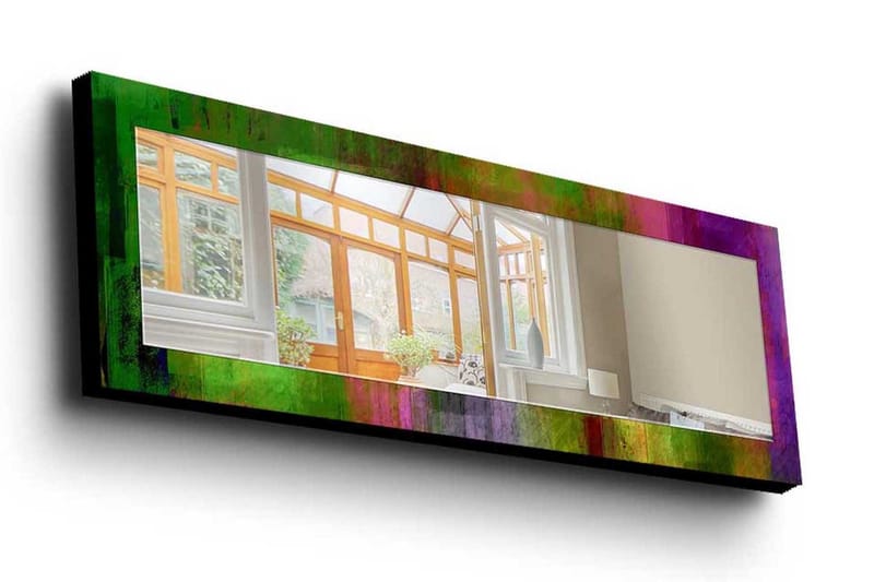 Dekorativt Spejl - Flerfarvet - Boligtilbehør - Spejle - Vægspejl